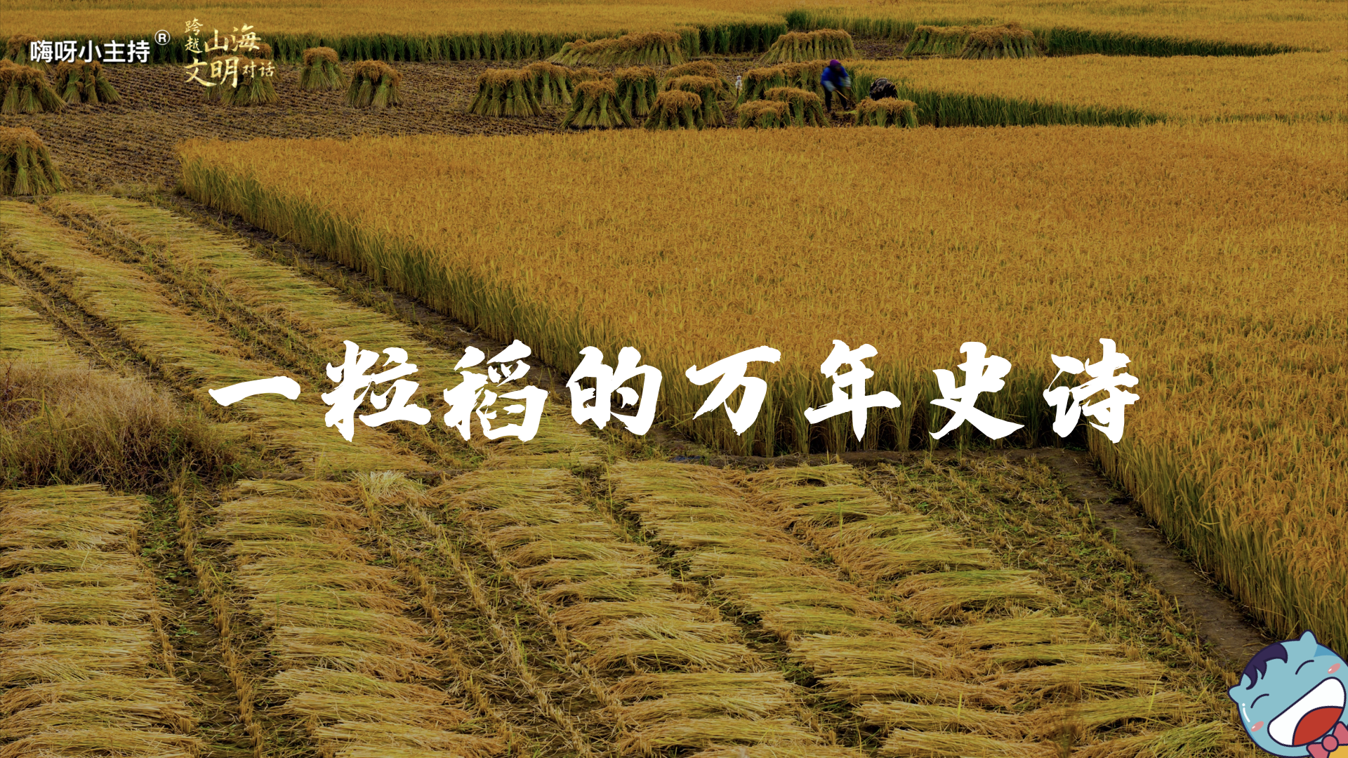 嗨呀小主持｜《跨越山海，文明对话》—一粒稻的万年史诗｜高段